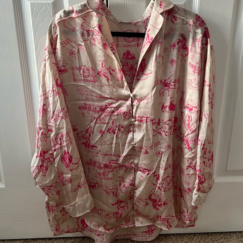 Free People Silk PJs